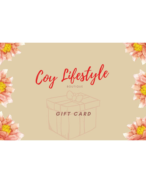 E-Gift Card – Sashays