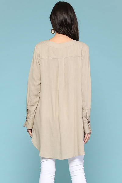Claire Solid Tunic